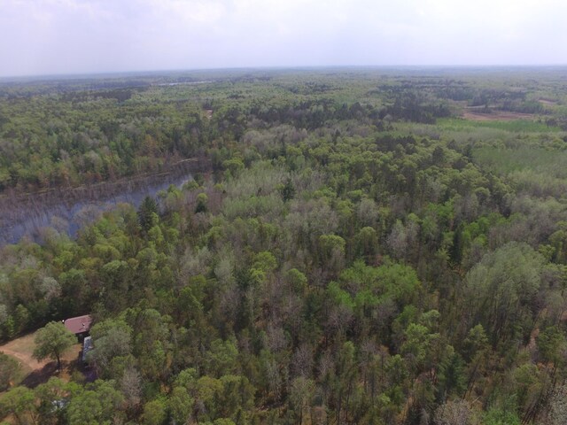 30349 Johnson Creek Trl, Webb Lake, WI 54830 - aerial view of property's location featuring a forest