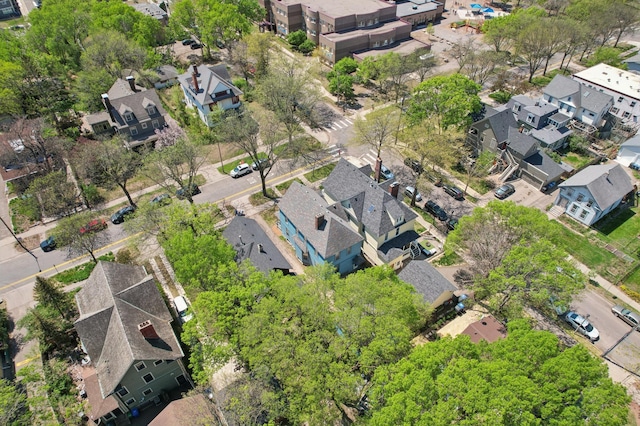 view of property location with nearby suburban area