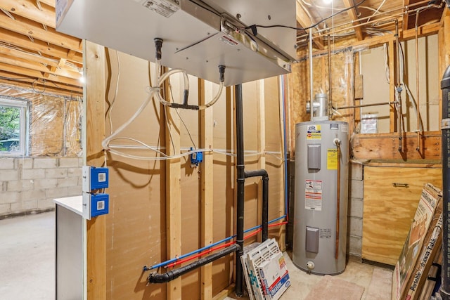 2605 Forest St, Maplewood, MN 55109 - utility room featuring water heater