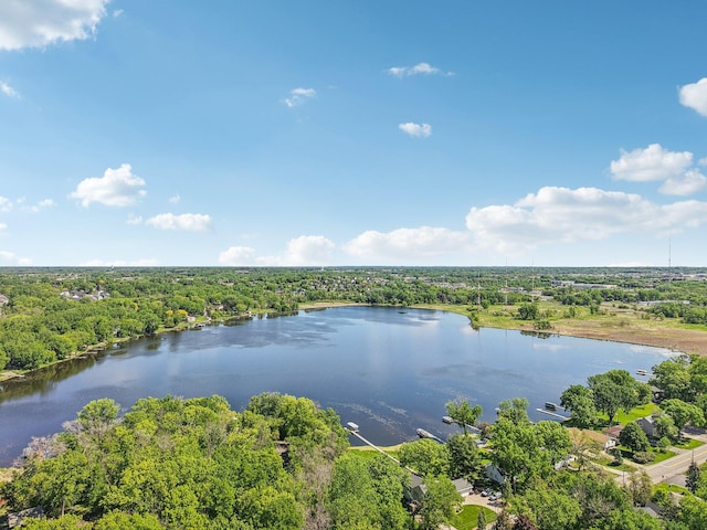 2605 Forest St, Maplewood, MN 55109 - water view featuring a forest