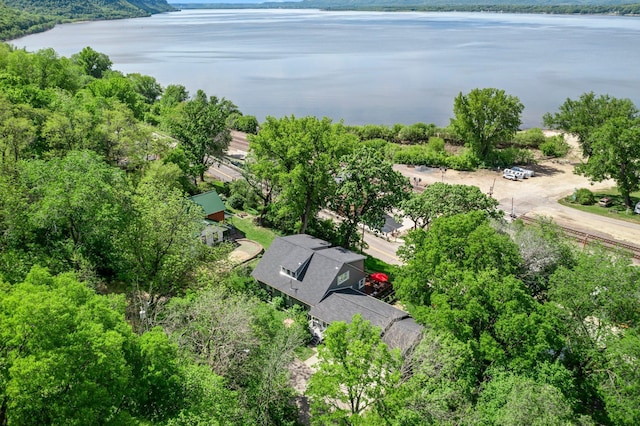 W3527 2nd St, Maiden Rock, WI 54750 - bird's eye view of a large body of water