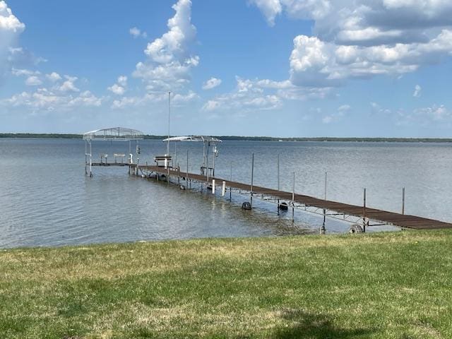 18063 Bernard Trl, Brainerd, MN 56401 - dock area with a water view