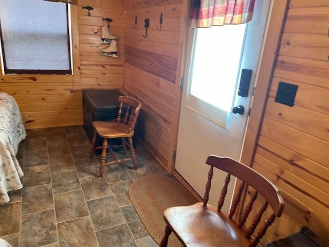 18063 Bernard Trl, Brainerd, MN 56401 - bedroom featuring wooden walls