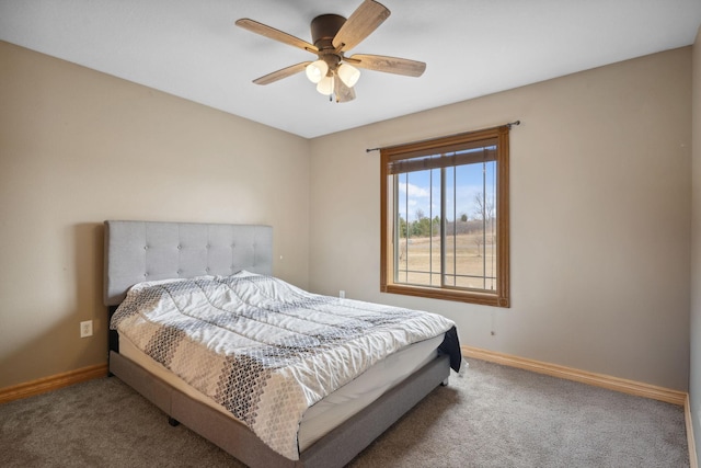 572 172nd St, Pleasant Valley Twp, WI 54015 - bedroom featuring carpet flooring and a ceiling fan