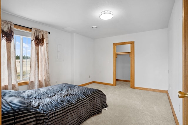 572 172nd St, Pleasant Valley Twp, WI 54015 - bedroom with carpet and electric panel