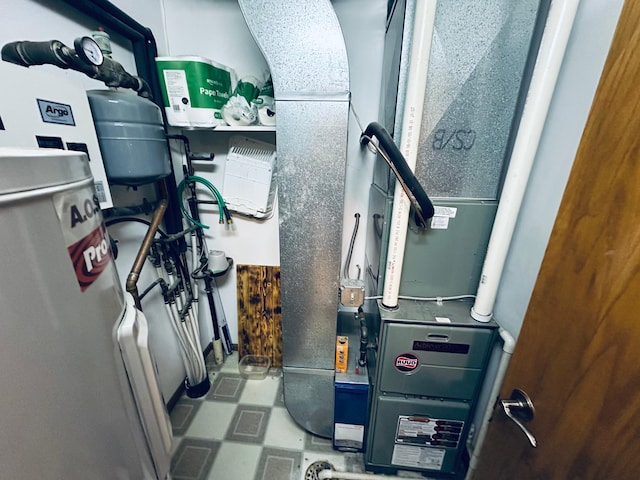 utilities featuring heating unit