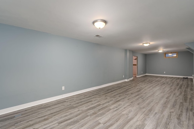 19 Robin Ct, North Mankato, MN 56003 - finished basement featuring wood finished floors and baseboards