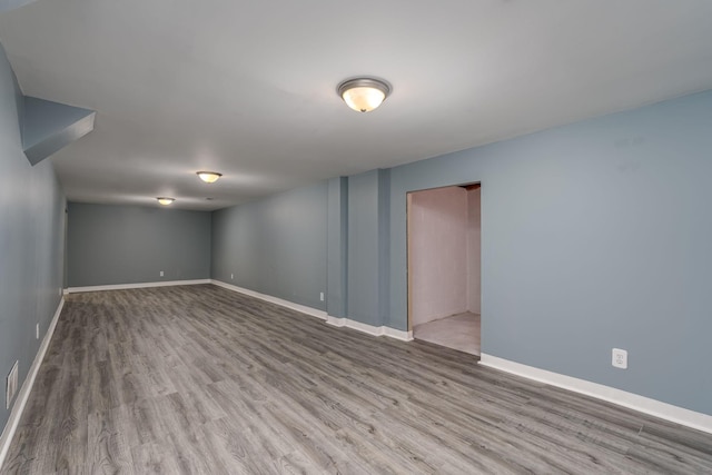 19 Robin Ct, North Mankato, MN 56003 - finished below grade area featuring wood finished floors and baseboards