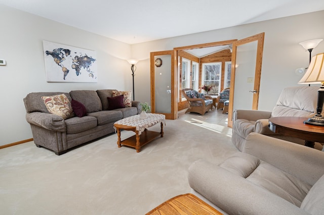 1944 Linda Ln, Saint Cloud, MN 56301 - living area with light colored carpet and baseboards