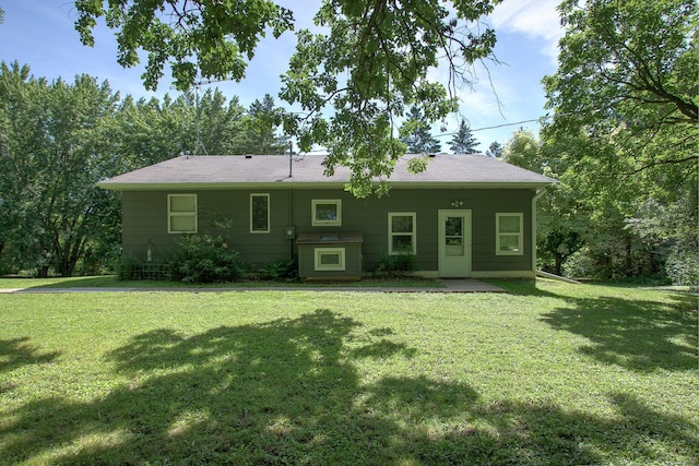 2071 Erickson Ln, Mora, MN 55051 - back of property with a lawn