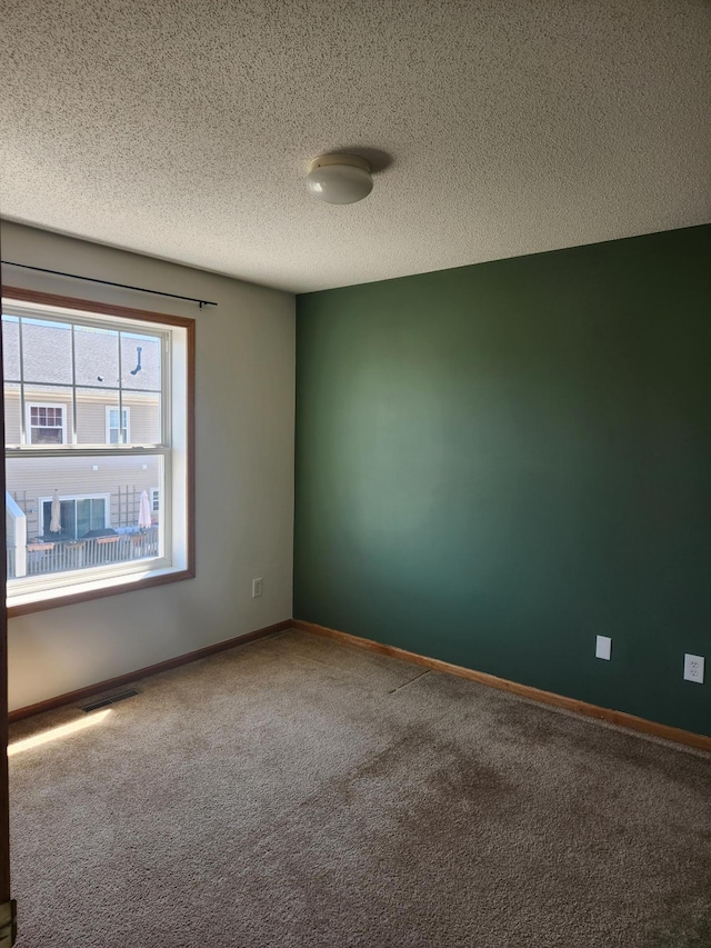 11330 Davenport Cir NE Unit F, Blaine, MN 55449 - unfurnished room with carpet floors, a textured ceiling, and baseboards
