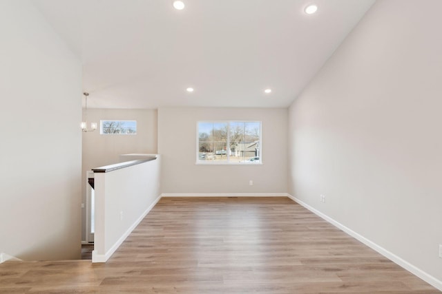 224 9th Ave Ct NW, Lonsdale, MN 55046 - empty room featuring recessed lighting, baseboards, and light wood-style floors