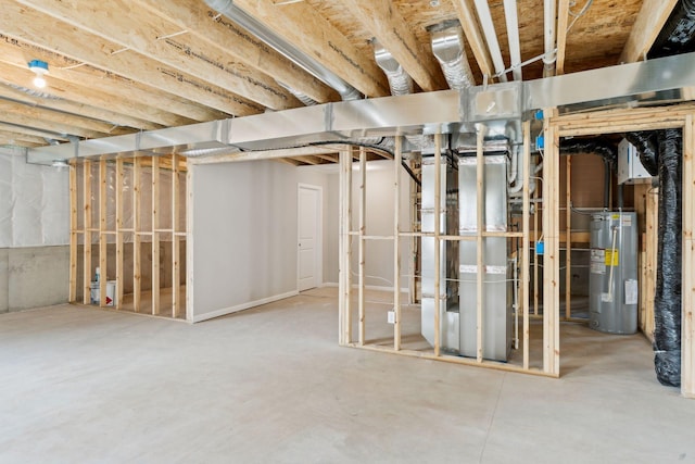 224 9th Ave Ct NW, Lonsdale, MN 55046 - unfinished below grade area featuring water heater