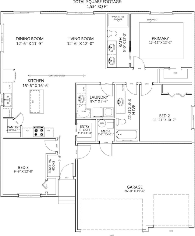4905 Evergreen Dr N, Hugo, MN 55038 - view of layout