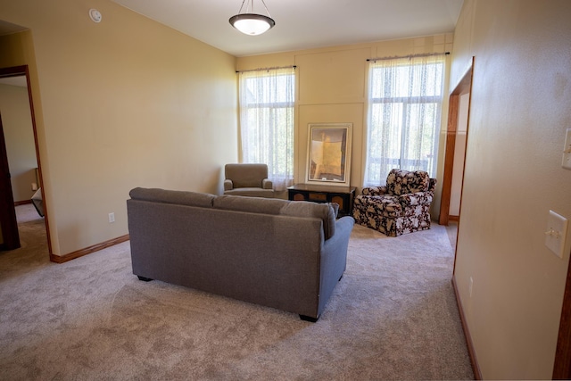 1102 Summit Cv, Dassel, MN 55325 - carpeted living area with baseboards
