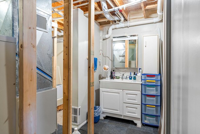N2641 Cipra Rd, Sarona, WI 54870 - bathroom featuring vanity