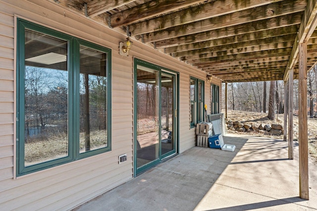 N2641 Cipra Rd, Sarona, WI 54870 - view of patio