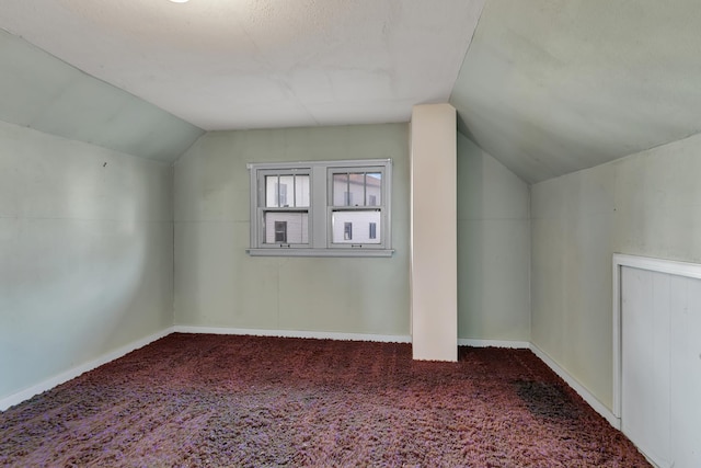 301 7th Ave S, Saint Cloud, MN 56301 - bonus room with lofted ceiling, carpet flooring, and baseboards