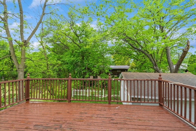 view of deck