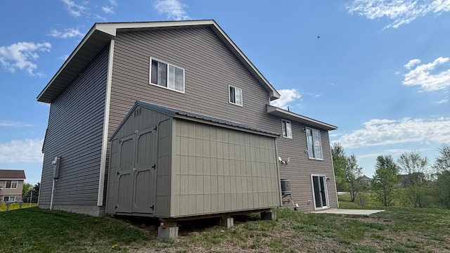 230 Newspaper Run NE, Kimball, MN 55353 - view of home's exterior with an outdoor structure