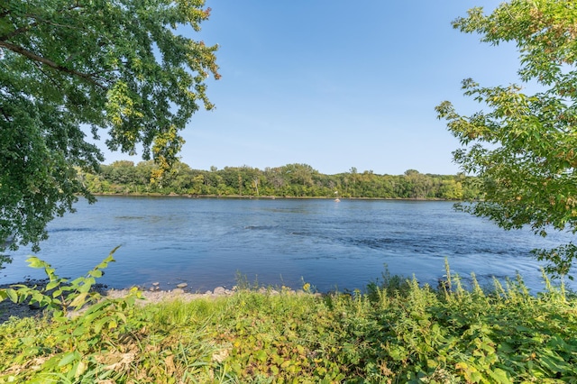 332 Riverside Ave S, Sartell, MN 56377 - water view featuring a heavily wooded area