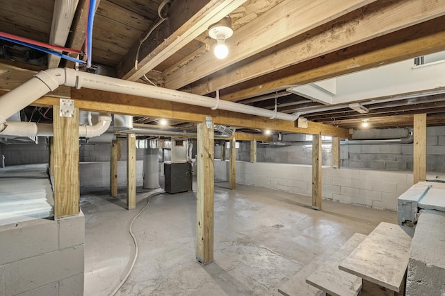 2308 Shadywood Rd, Orono, MN 55391 - unfinished basement featuring heating unit
