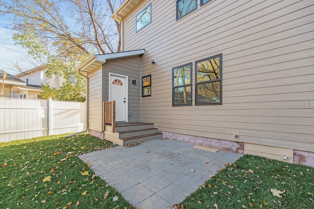 2308 Shadywood Rd, Orono, MN 55391 - doorway to property featuring a patio area
