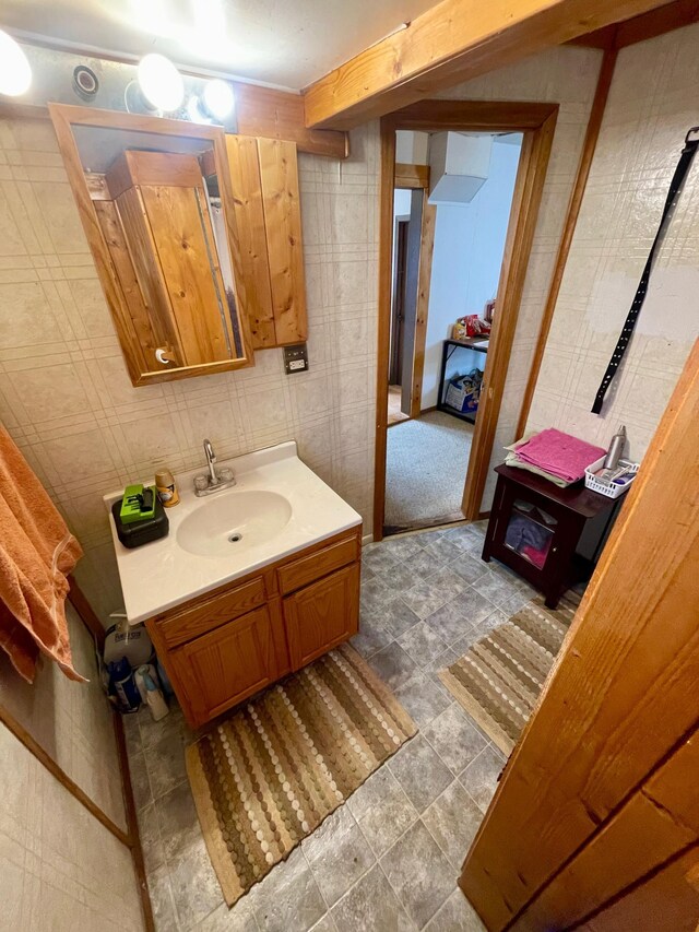 320 8th St SE, Staples, MN 56479 - bathroom featuring vanity