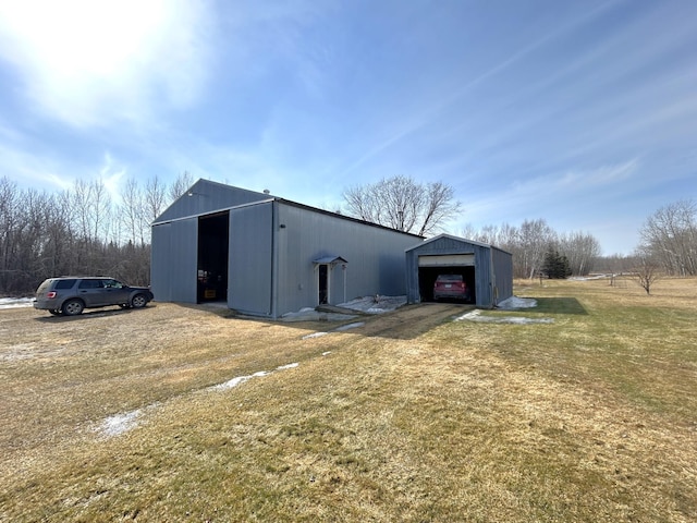43475 310th Ave NE, Gatzke, MN 56724 - view of pole building with a yard