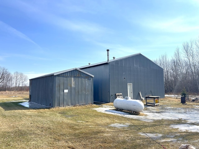 43475 310th Ave NE, Gatzke, MN 56724 - view of pole building with a yard