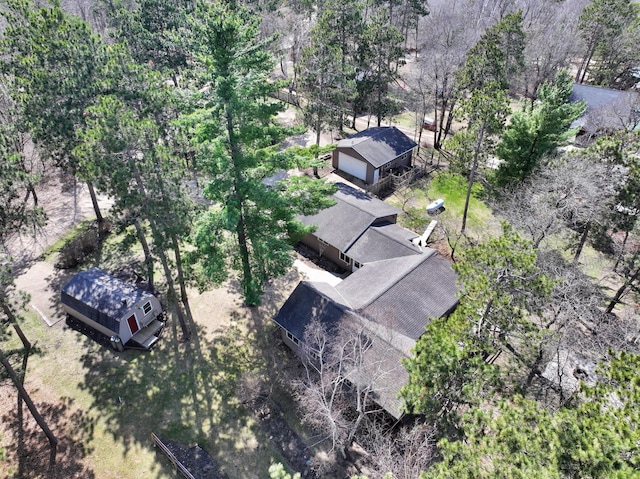 drone / aerial view