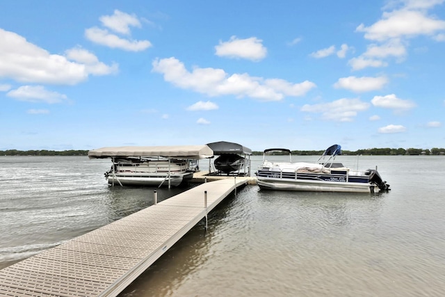 29561 Mentzer Ct, Lindstrom, MN 55045 - dock area featuring a water view