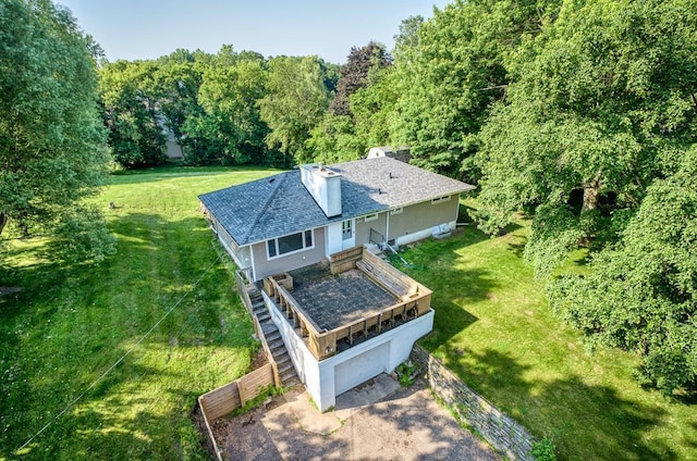 620 Callahan Pl, Mendota Heights, MN 55118 - aerial view of property and surrounding area featuring a heavily wooded area