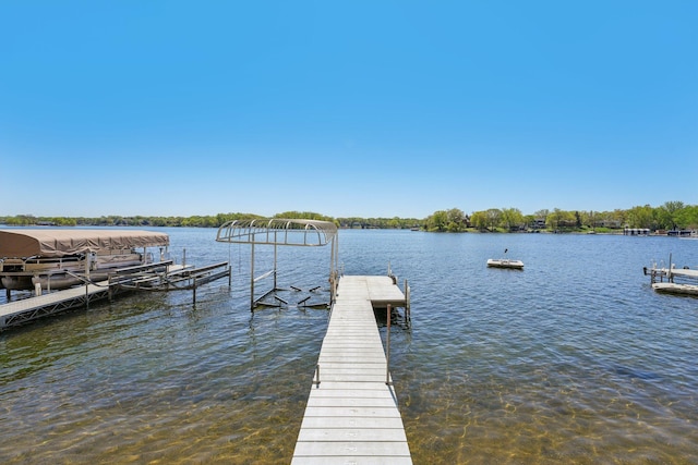 16139 Northwood Rd NW, Prior Lake, MN 55372 - dock featuring a water view