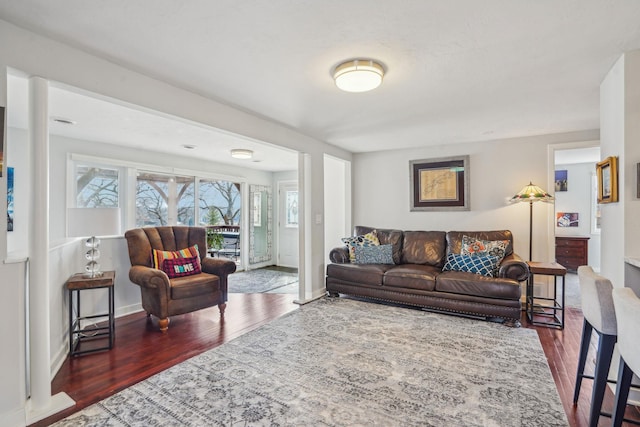 16139 Northwood Rd NW, Prior Lake, MN 55372 - living room featuring wood finished floors and baseboards
