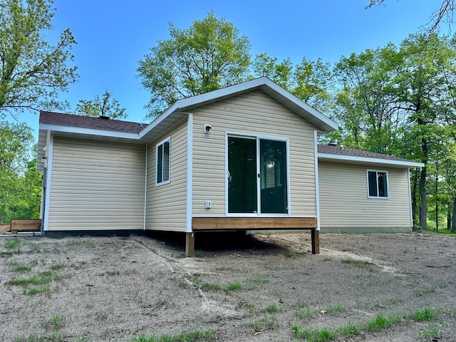 33916 Twin Oaks Loop, Motley, MN 56466 - view of rear view of house