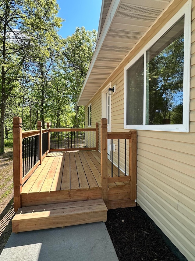 33916 Twin Oaks Loop, Motley, MN 56466 - view of deck