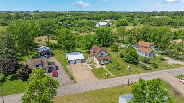 741 Riverside Rd, Holdingford, MN 56340 - aerial perspective of suburban area