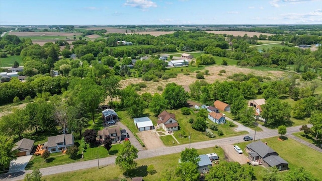 741 Riverside Rd, Holdingford, MN 56340 - aerial view of property's location with a tree filled landscape and nearby suburban area