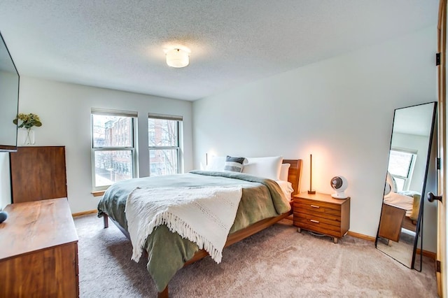 500 2nd St Unit 102, Minneapolis, MN 55401 - bedroom with baseboards, multiple windows, and light carpet