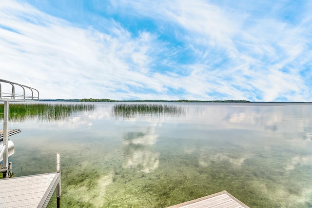 46747 Poss Beach Rd, Pelican Rapids, MN 56572 - dock featuring a water view