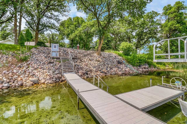 46747 Poss Beach Rd, Pelican Rapids, MN 56572 - view of dock area