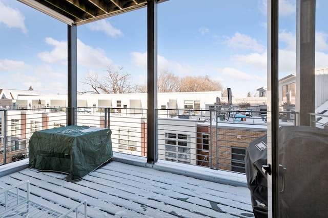 2840 Bryant Ave S Unit E302, Minneapolis, MN 55408 - wooden deck featuring grilling area