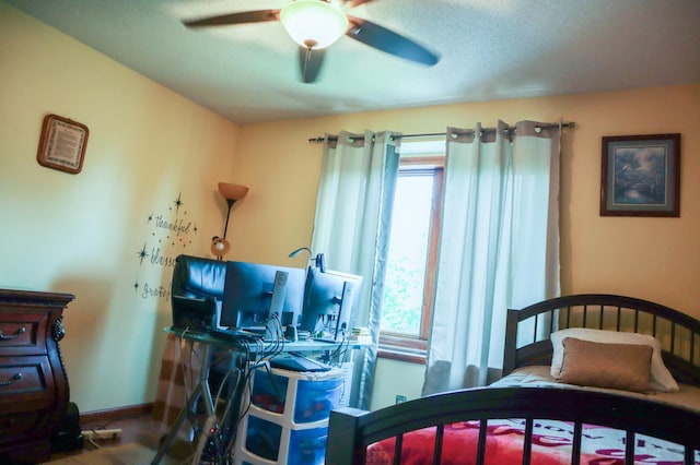 13720 Georgia Dr, Apple Valley, MN 55124 - bedroom featuring multiple windows and a ceiling fan