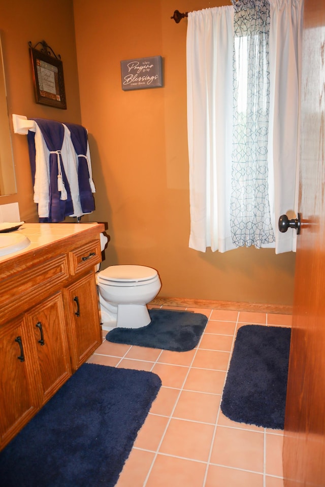 13720 Georgia Dr, Apple Valley, MN 55124 - bathroom featuring vanity and tile patterned flooring
