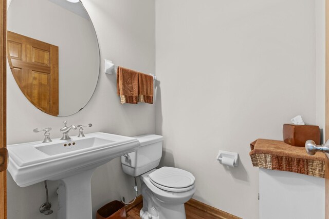 17397 73rd Pl N, Maple Grove, MN 55311 - bathroom featuring wood finished floors and toilet