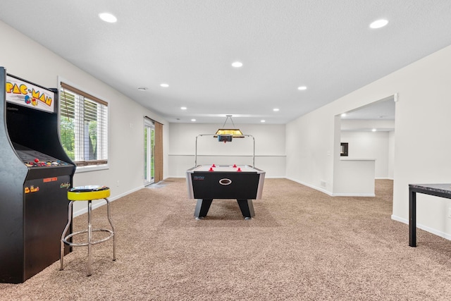17397 73rd Pl N, Maple Grove, MN 55311 - game room featuring carpet and recessed lighting
