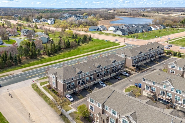 8945 Village Loop, Chanhassen, MN 55317 - aerial view of residential area featuring a large body of water