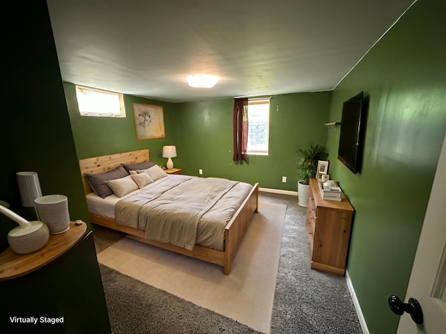 10855 150th St NE, Spicer, MN 56288 - carpeted bedroom featuring multiple windows and baseboards