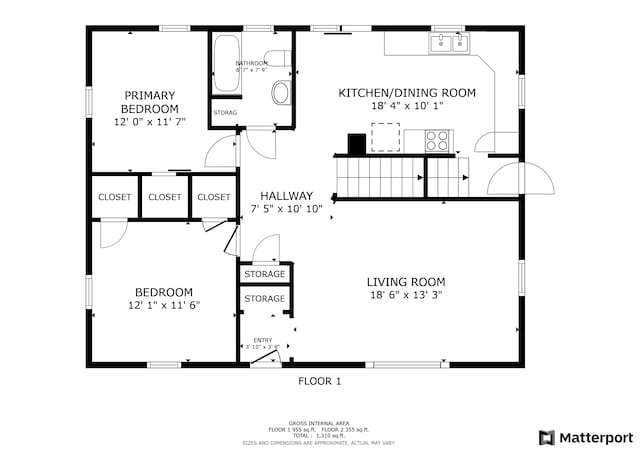 10855 150th St NE, Spicer, MN 56288 - floor plan / room layout